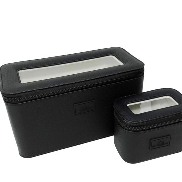 Impressions Cyprus Essentials 2-PC Case Set- Black - Picture 6 of 12